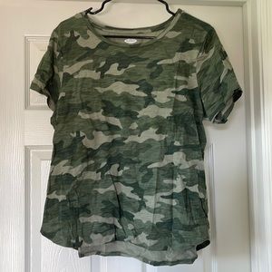 Old Navy camo top